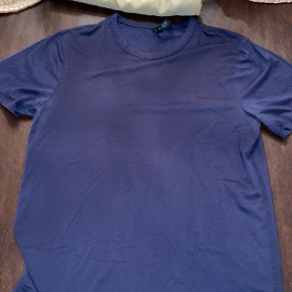 Navy lulu fundamental shirt